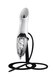 Hookah Anima WHITE, Black floor stand 3