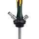 Hookah Mamay Customs Flow Dark Green/Light Yellow (Flow) 2