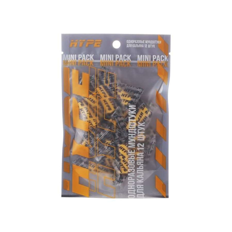 Disposable Mouthpieces HYPE - Mini Pack Black (12 pcs)