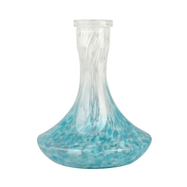 Shisha Flask Kite White and Blue Crumb