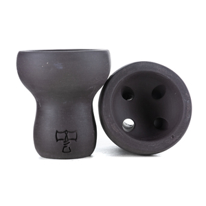 Shisha Head / Bowl Titan Clay Black