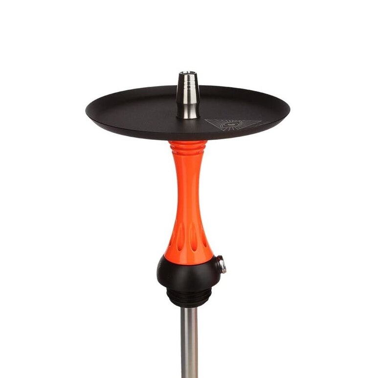 Alpha Hookah Model X Orange Fluor