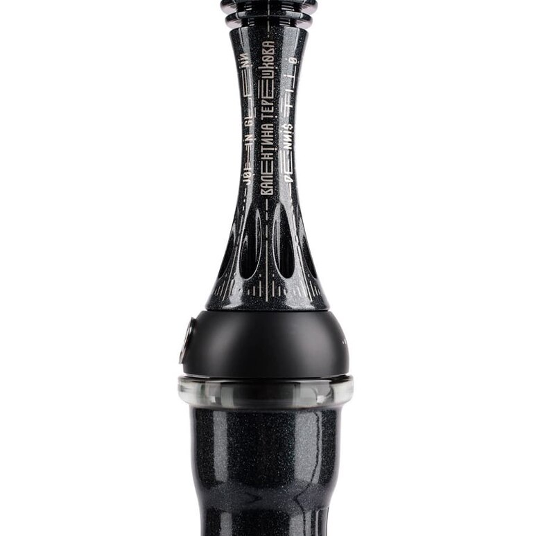 Alpha Hookah Model X SS Stratos (with Flask)