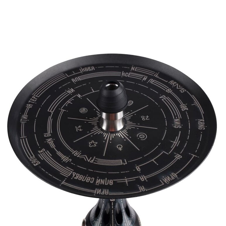 Alpha Hookah Model X SS Stratos (with Flask)