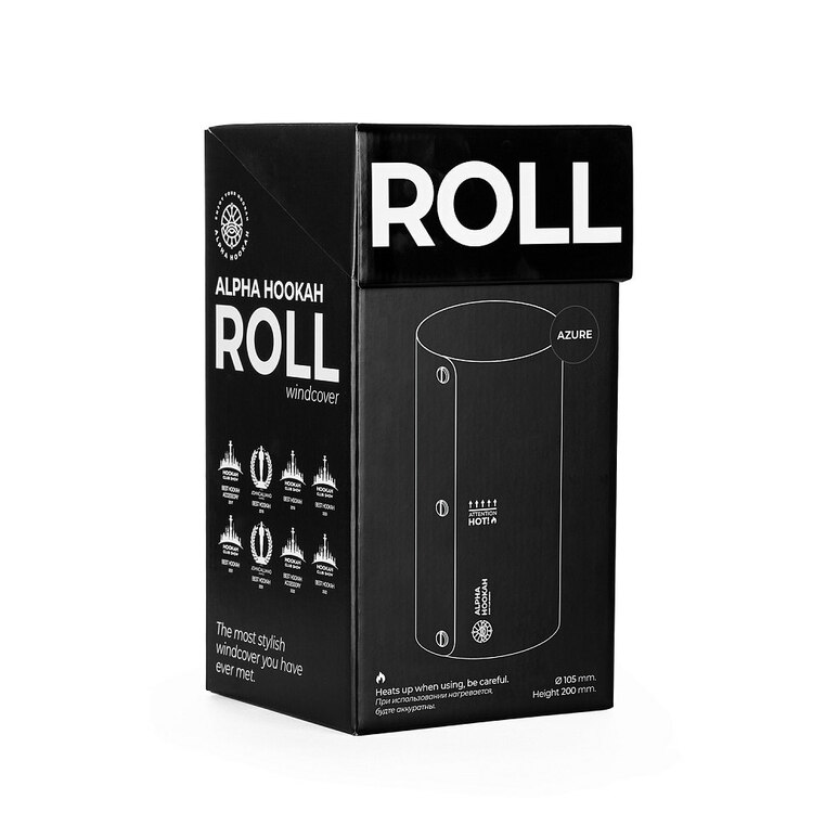 Shisha Wind Cover Alpha Hookah Roll (Ferra Red)