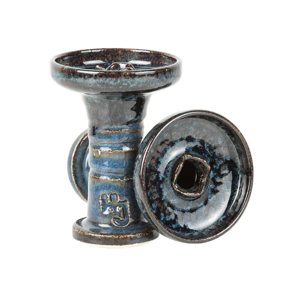 Bowl / Head HookahJohn - Shtrimony Blu-I (Light Blue & Dark Blue)