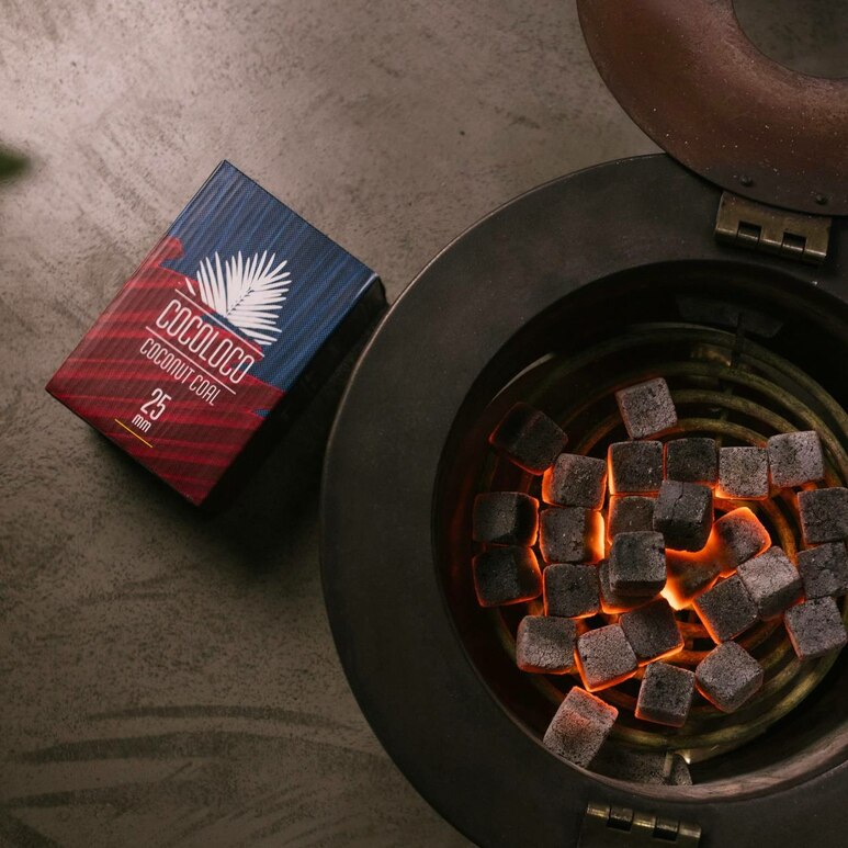 Coconut Charcoal COCOLOCO 25mm - 1kg