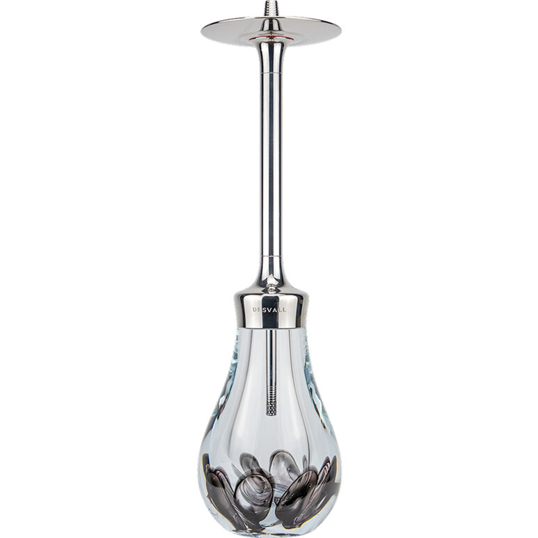 Hookah Desvall Classic 3 Stainless Steel - Bubbles Black