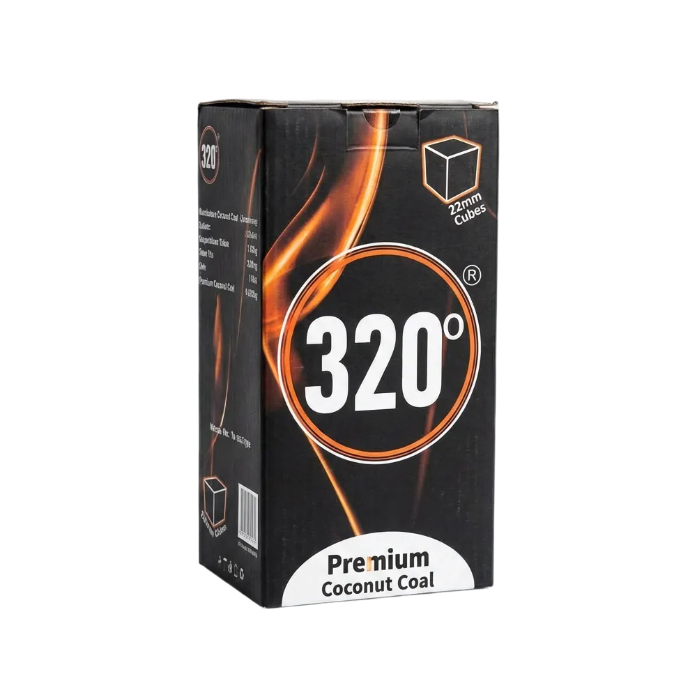 Charcoal Premium Coconut 320 22mm - 1kg