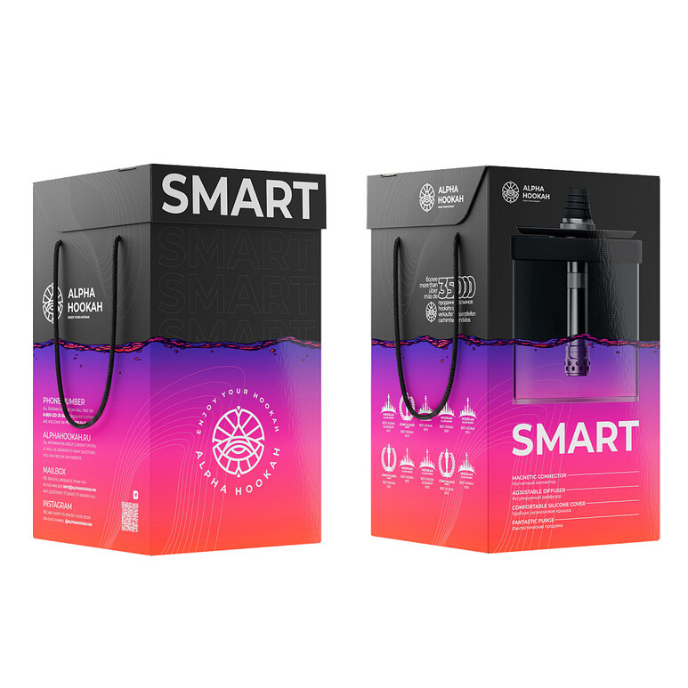 Hookah Alpha Hookah - Smart Exzo Tribal (Lime)