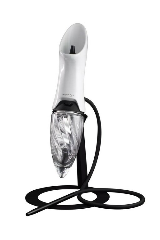 Hookah Anima WHITE, Black floor stand