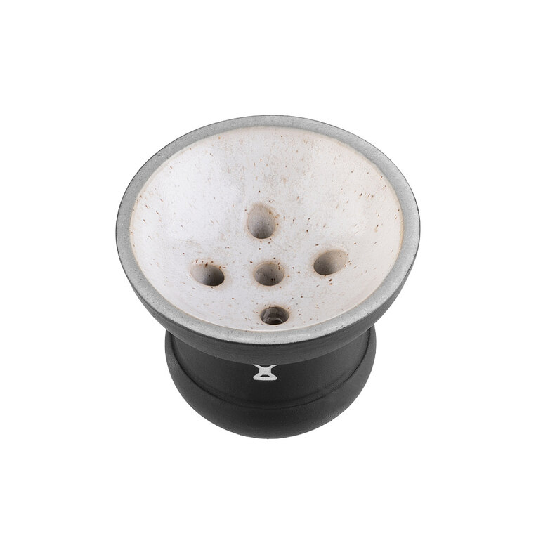 Bowl / Head Alpha Hookah - Doll (Black&White)