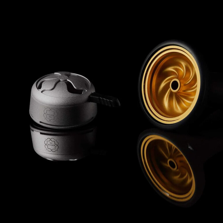 Bowl / Head Kaloud - Krysalis Edition Samsaris Auris (Black SI, Gold AL, for v.1 and v.1+) KKSAU01-L1