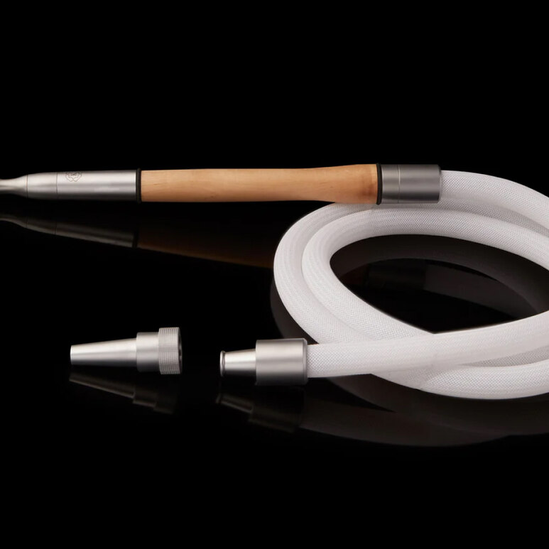 Hose with mouthpiece Kaloud - Aeolis Argis (Silver) KAHAR02