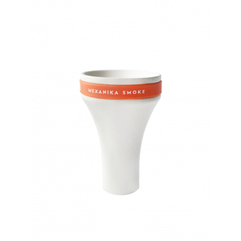 Bowl / Head Mexanika - MS Fancy (White/Orange)