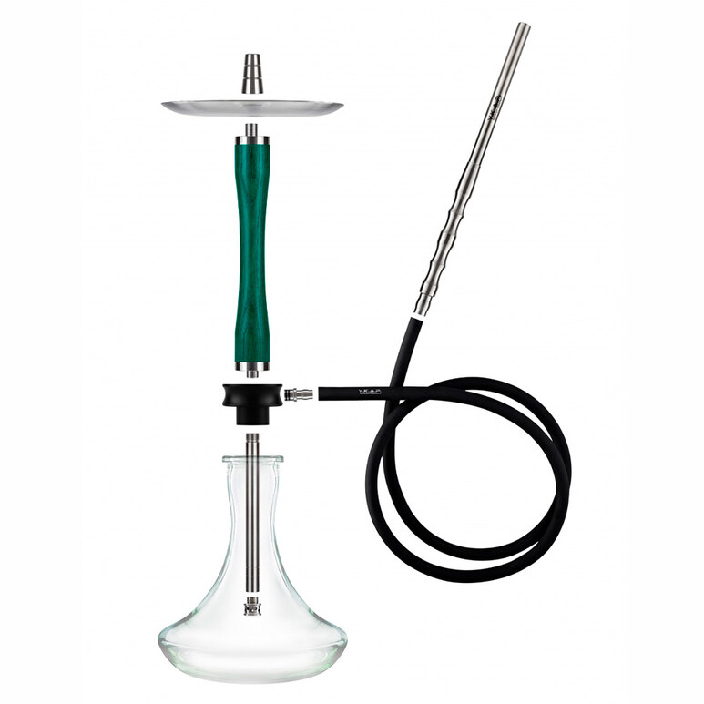Russian Hookah Y.K.A.P - Ego Grom Wood (Green)