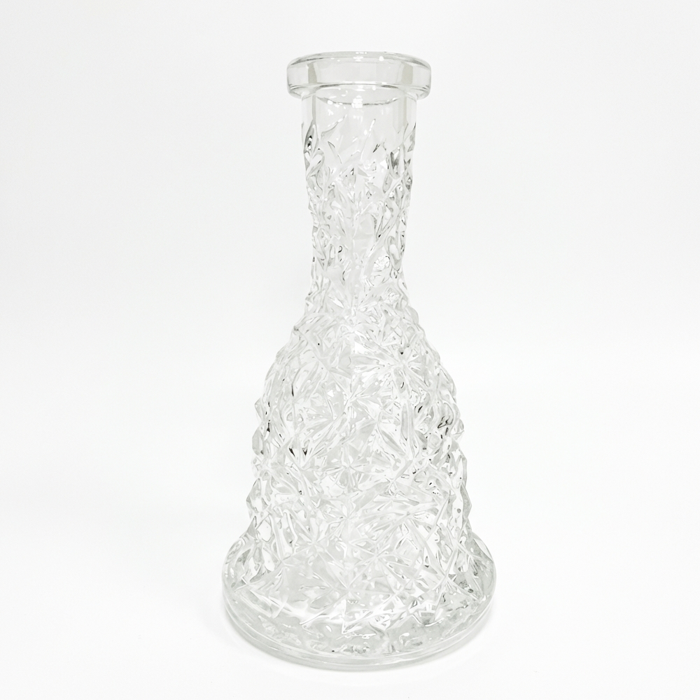 Base Vessel Cut Glass Mamoon (Transparent)