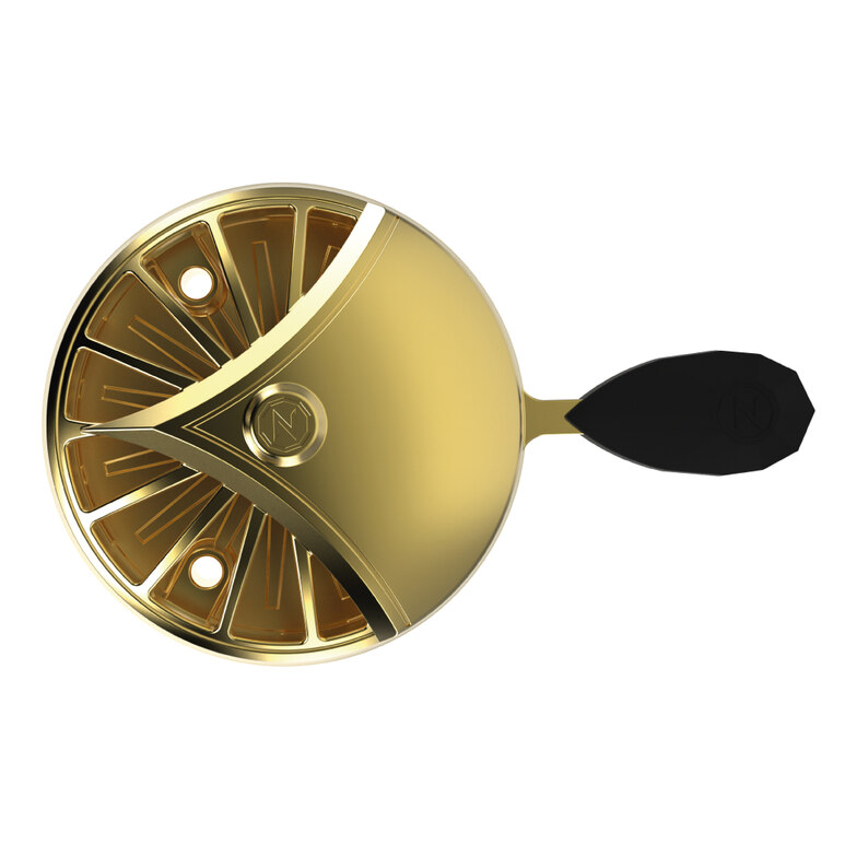 Shisha Heat Management System Zeppelin Titanium Gold Matte