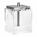 Hookah Hoob - Atom (Gray / SS components / Transparent Flask)
