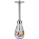 Hookah Desvall Classic 5 Titanium - Bubbles Red Brown