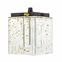 Hookah Hoob - Atom (Black / Gold components / Transparent Flask)