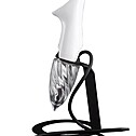 Hookah Anima WHITE, Black floor stand