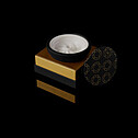 Bowl / Head Kaloud - Krysalis Edition Samsaris Lapis (Black SI, White CER, for v.1+) KKSLBW01-L1