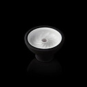 Bowl / Head Kaloud - Krysalis Samsaris Lapis v.2 (Black SI, White CER) KKSLBW03