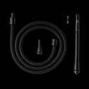 Hose with mouthpiece Kaloud - Aeolis Niris (Black) KAHNI02