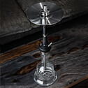 Hookah Hoob Enzo (Black / SS components / with Flask)