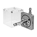 Hookah Hoob - subAtom (Gray / SS components / Transparent Flask)