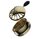 Shisha Heat Management System Zeppelin Titanium Gold Matte