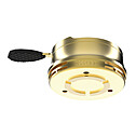 Shisha Heat Management System Zeppelin Titanium Gold Matte