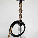 Hookah Snake Shisha Double Spiral Merbau