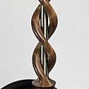 Hookah Snake Shisha Double Spiral Merbau
