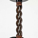 Hookah Snake Shisha Triple Spiral Wenge