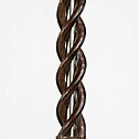 Hookah Snake Shisha Triple Spiral Wenge