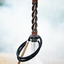 Hookah Snake Shisha Triple Spiral Wenge