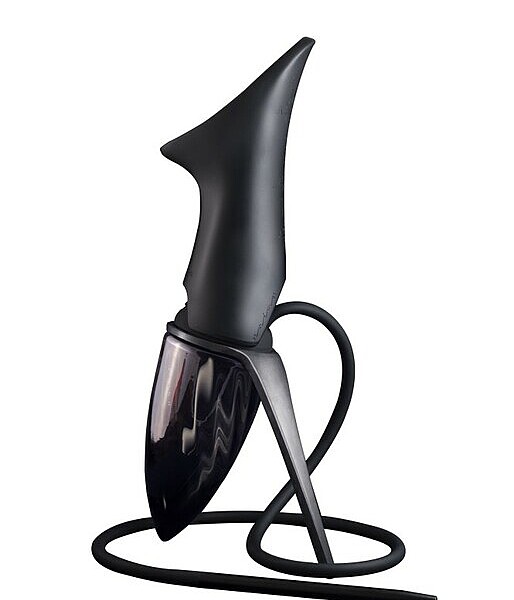 Hookah Anima ETERNAL BLACK, Black table stand