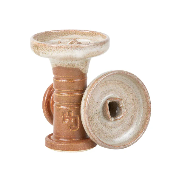 Bowl / Head HookahJohn - Shtrimony Oh-Cream (Light Brown & Beige)