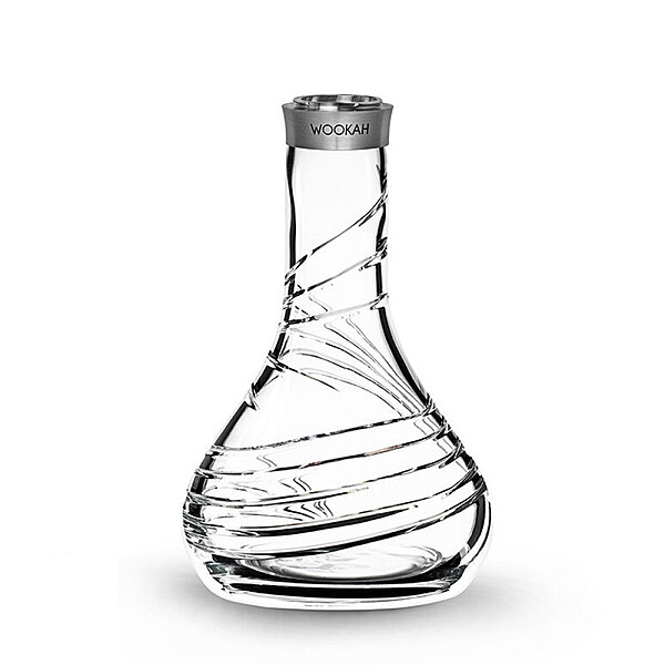 Hookah Wookah Flask Heavy Crystal Tornado