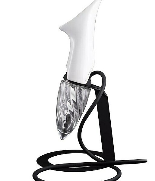 Hookah Anima WHITE, Black floor stand
