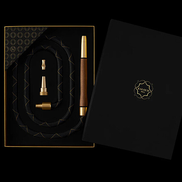 Hose with mouthpiece Kaloud - Aeolis Auris (Gold) KAHAU02