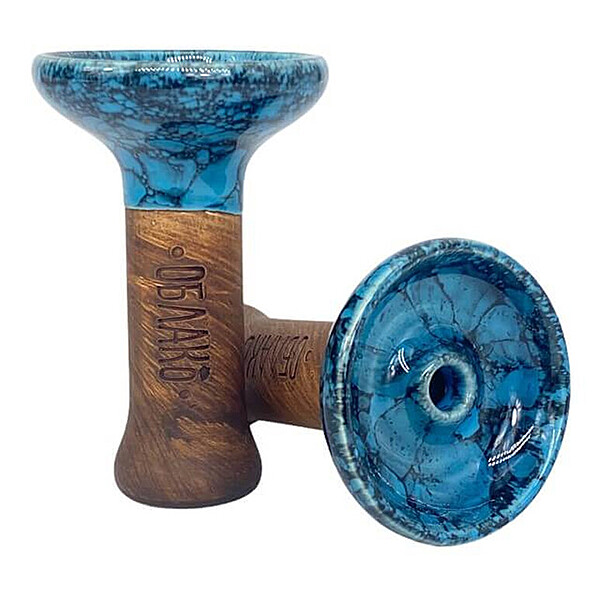 Bowl Oblako - Glaze Phunnel M (Blue & Black Marble)