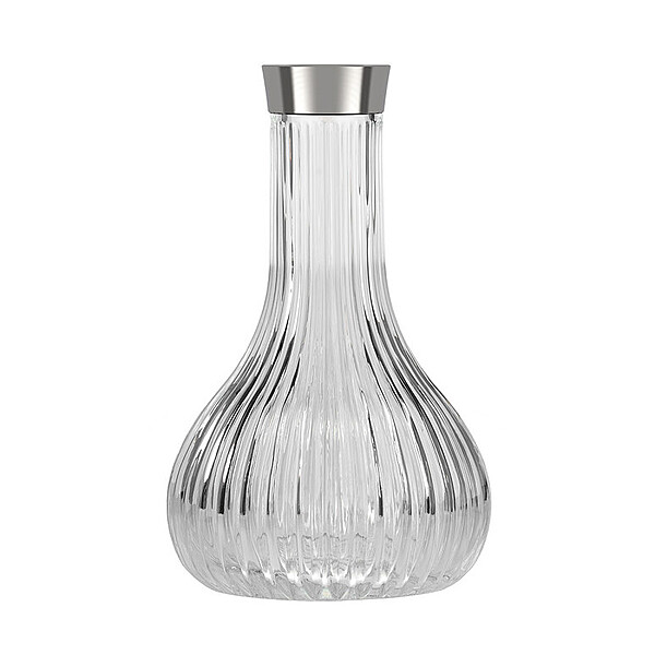 Flask Alpha Hookah - Drop (Transparent Silver Adapter)